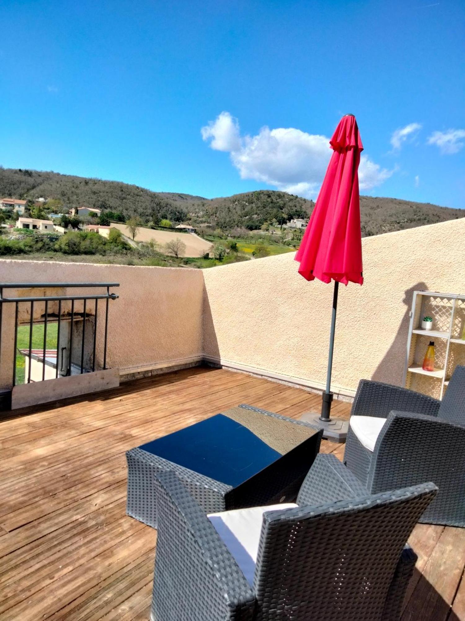 Chambre D'Hotes La Terrasse De Sabatas Chomérac 外观 照片